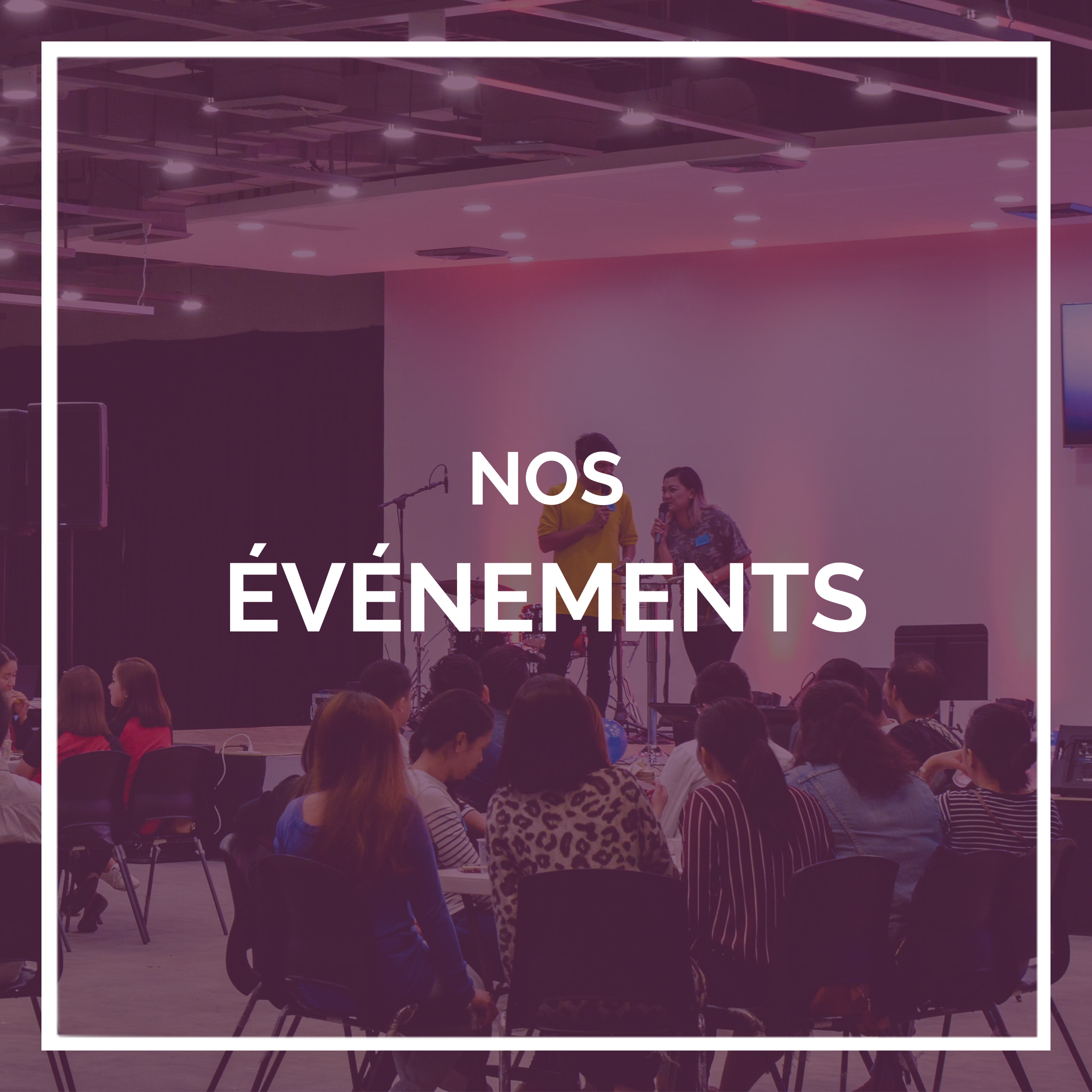 Nos événements